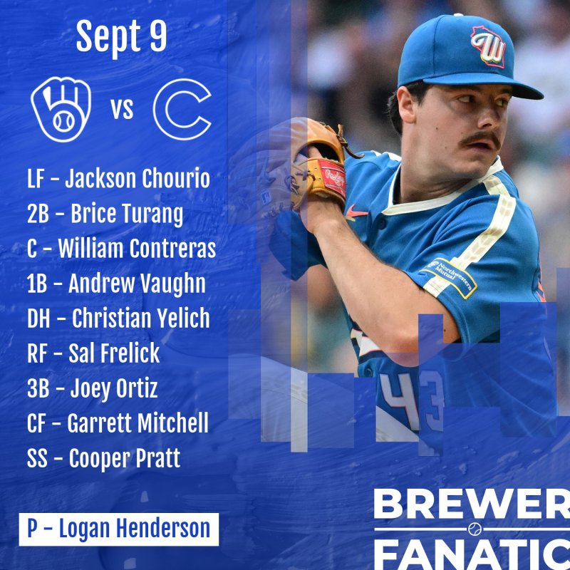 Lineup: Sept 9