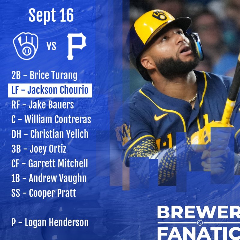 Lineup: Sept 16