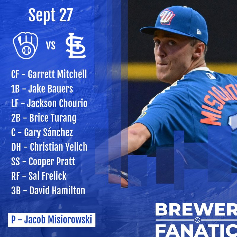 Lineup: Sept 27