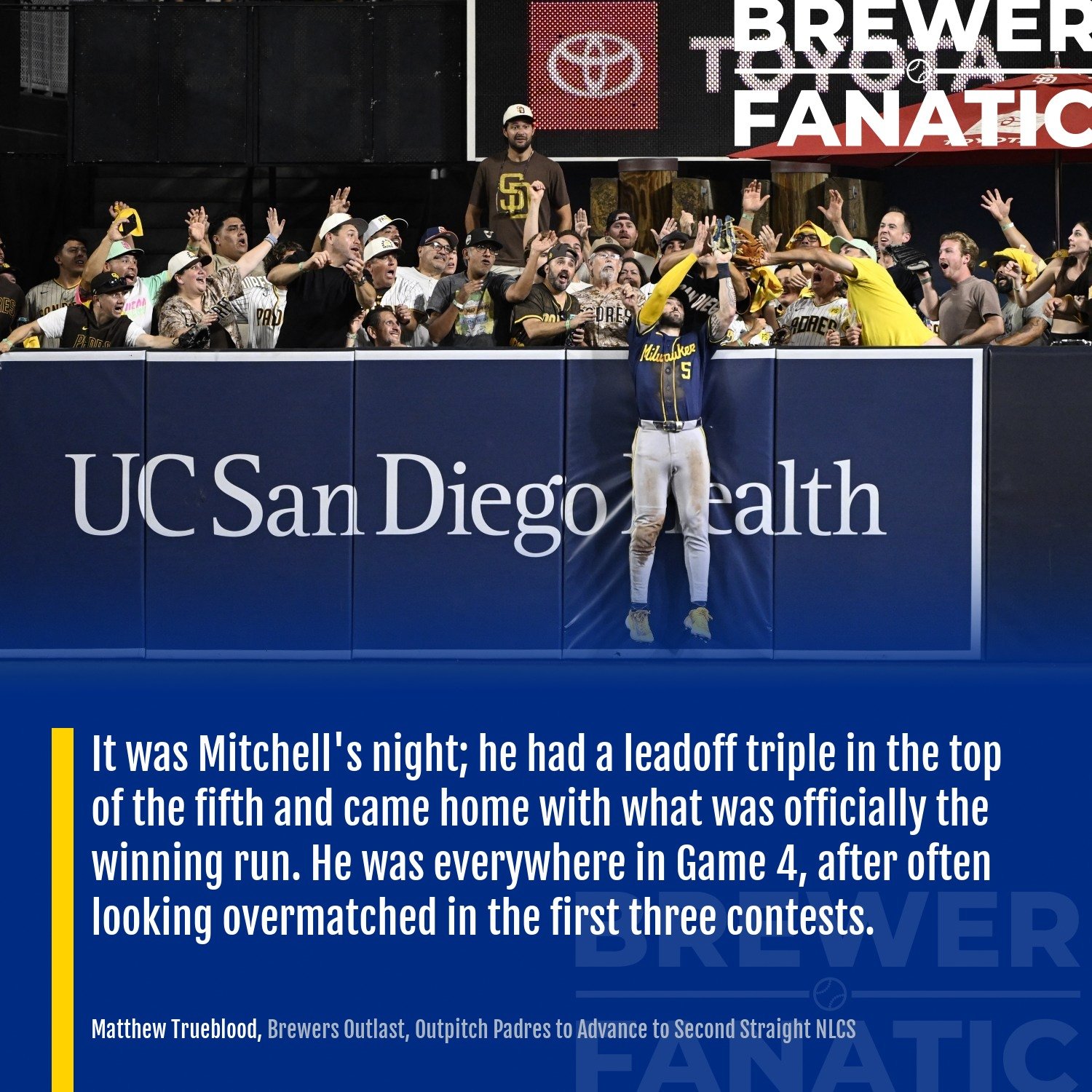 Garrett Mitchell - Brewer Fanatic Graphics - Brewer Fanatic