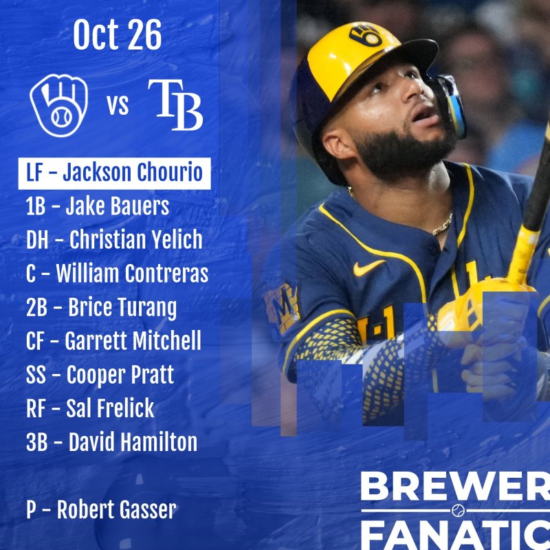 Lineup: Oct 26