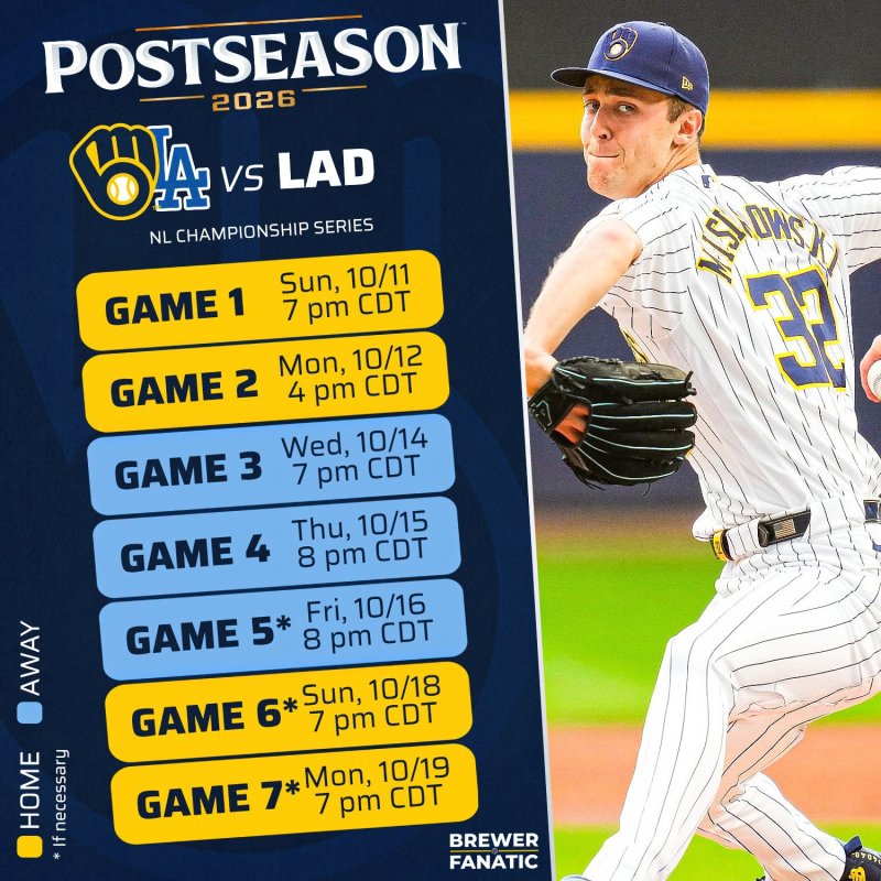NLCS Schedule