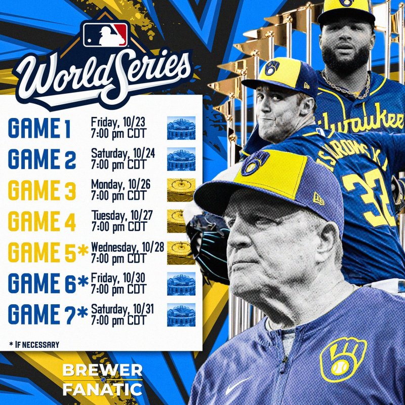 World Series Schedule